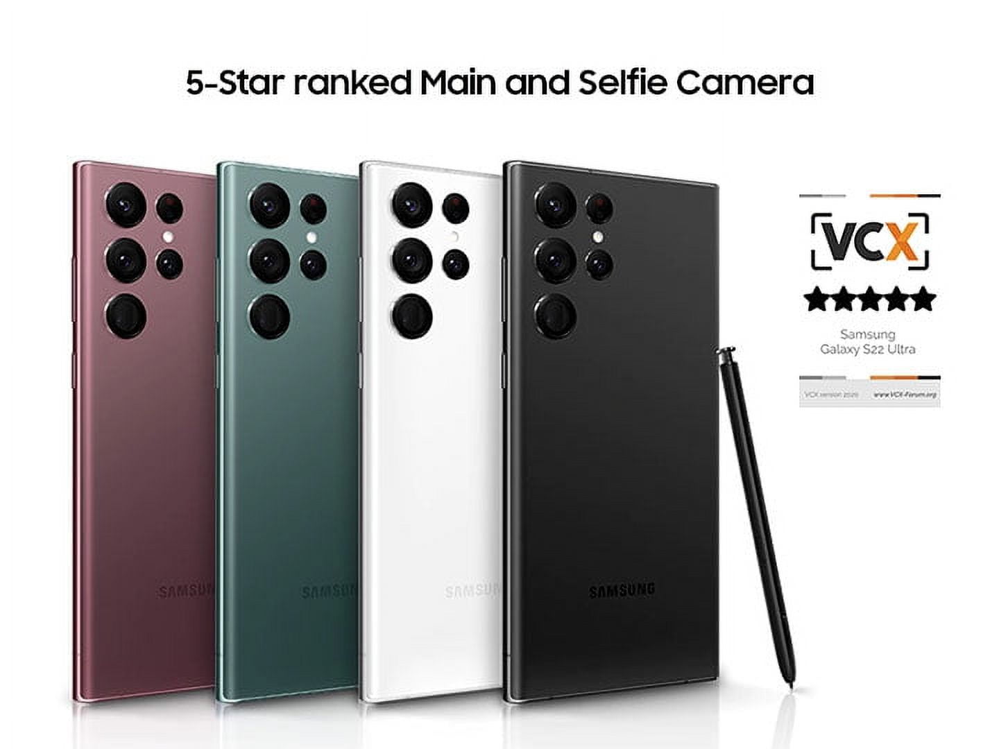 Samsung Galaxy S22 Ultra Android Cell Phone, 5G, Dual SIM, 512GB