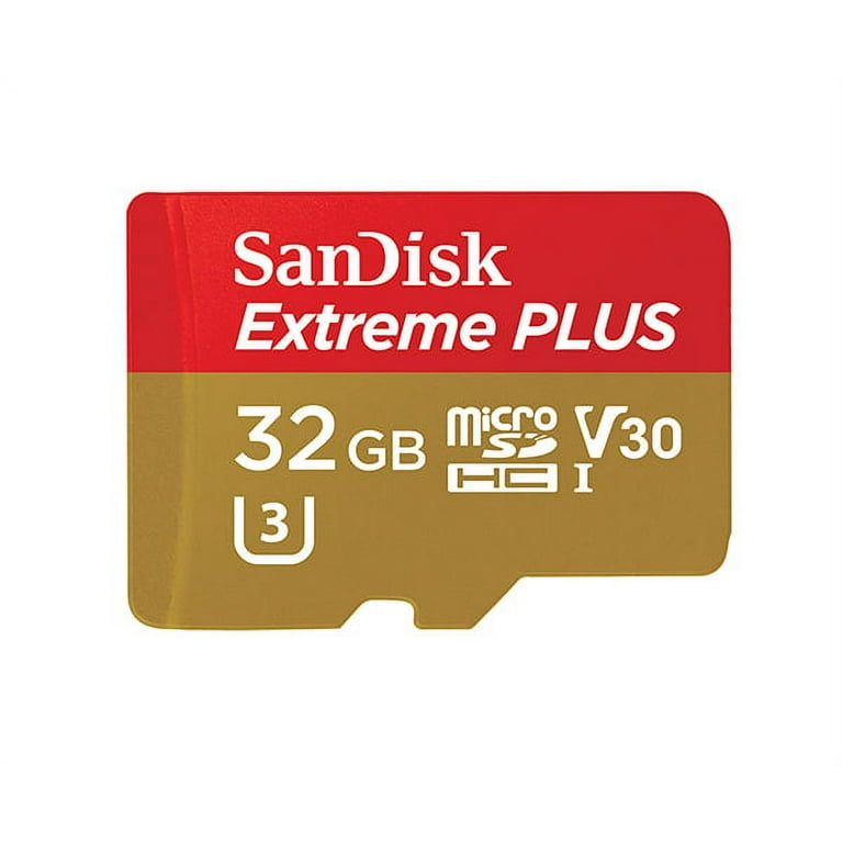 SanDisk 32GB Extreme® PLUS microSDHC? UHS-I Card with adapter