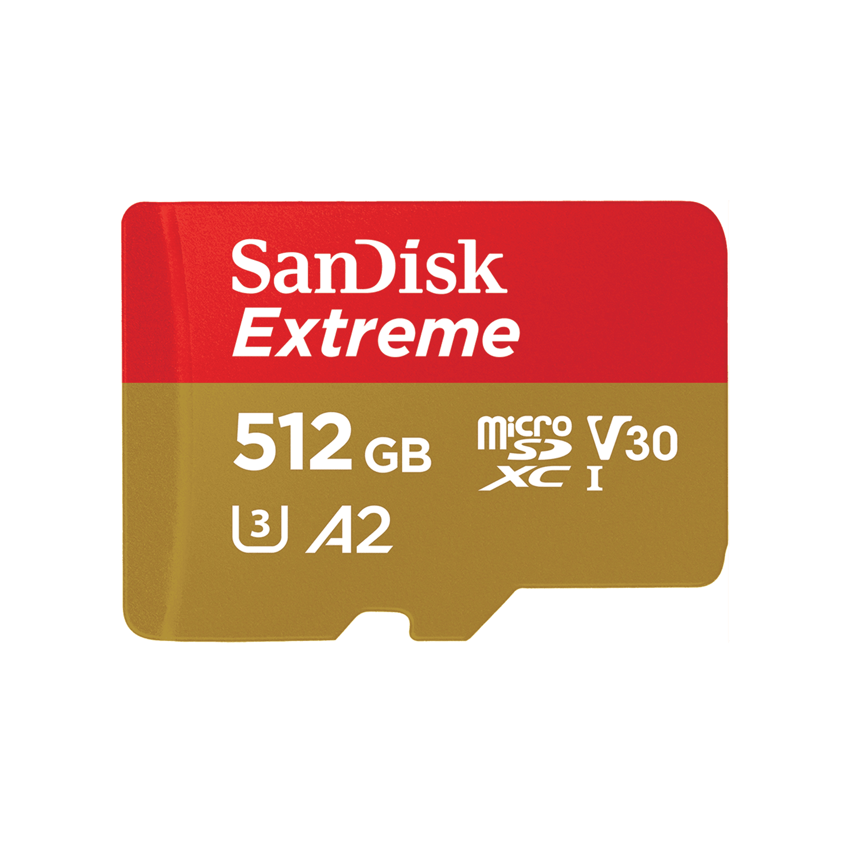 SanDisk 512GB Extreme microSDXC Memory Card, 190MB/s Read, A2, 4K