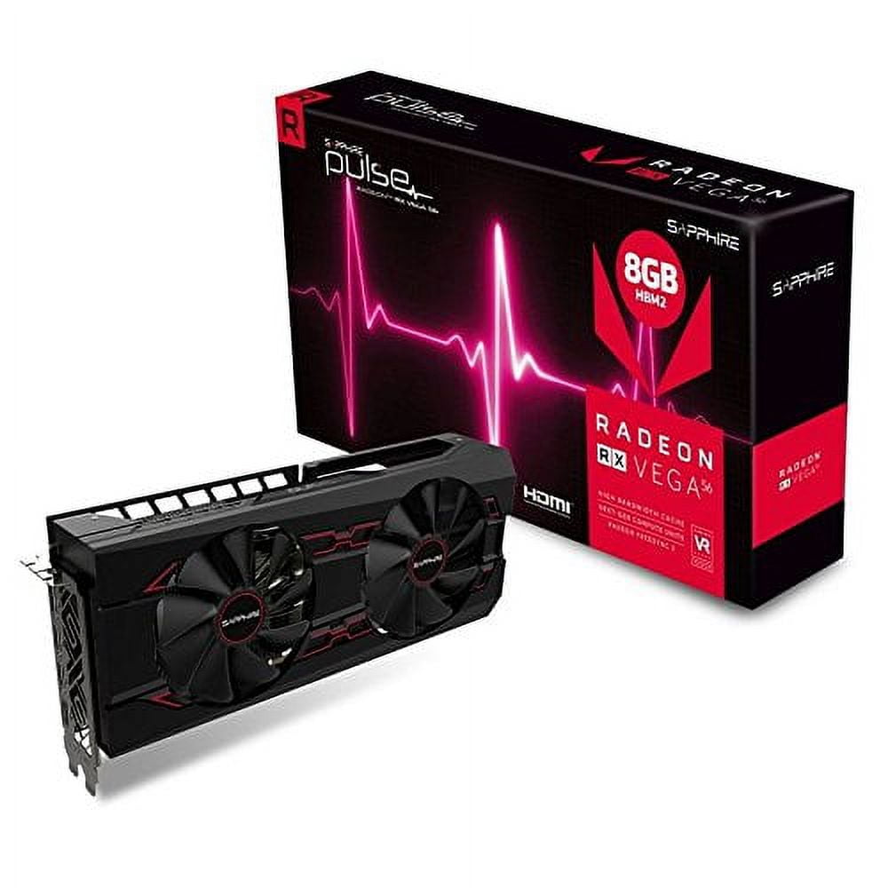 Sapphire Pulse Radeon RX Vega 56 Graphic Card - 1.21 GHz Core