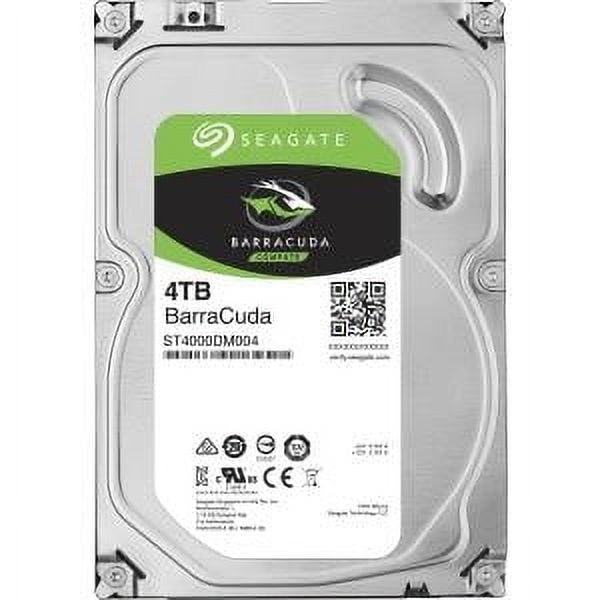 Seagate 4TB BarraCuda SATA 6Gb/s 256MB Cache 3.5-Inch Internal