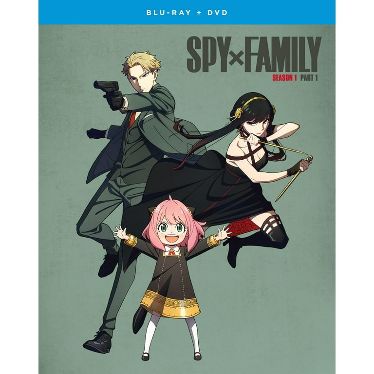 Spy x Family: Season 1 Part 1 (Blu-ray + DVD) - Walmart.com