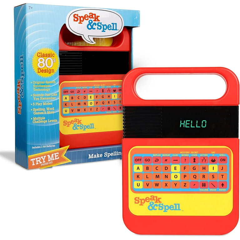 Speak and Spell: Educational Electronic Learning Toy for Kids
