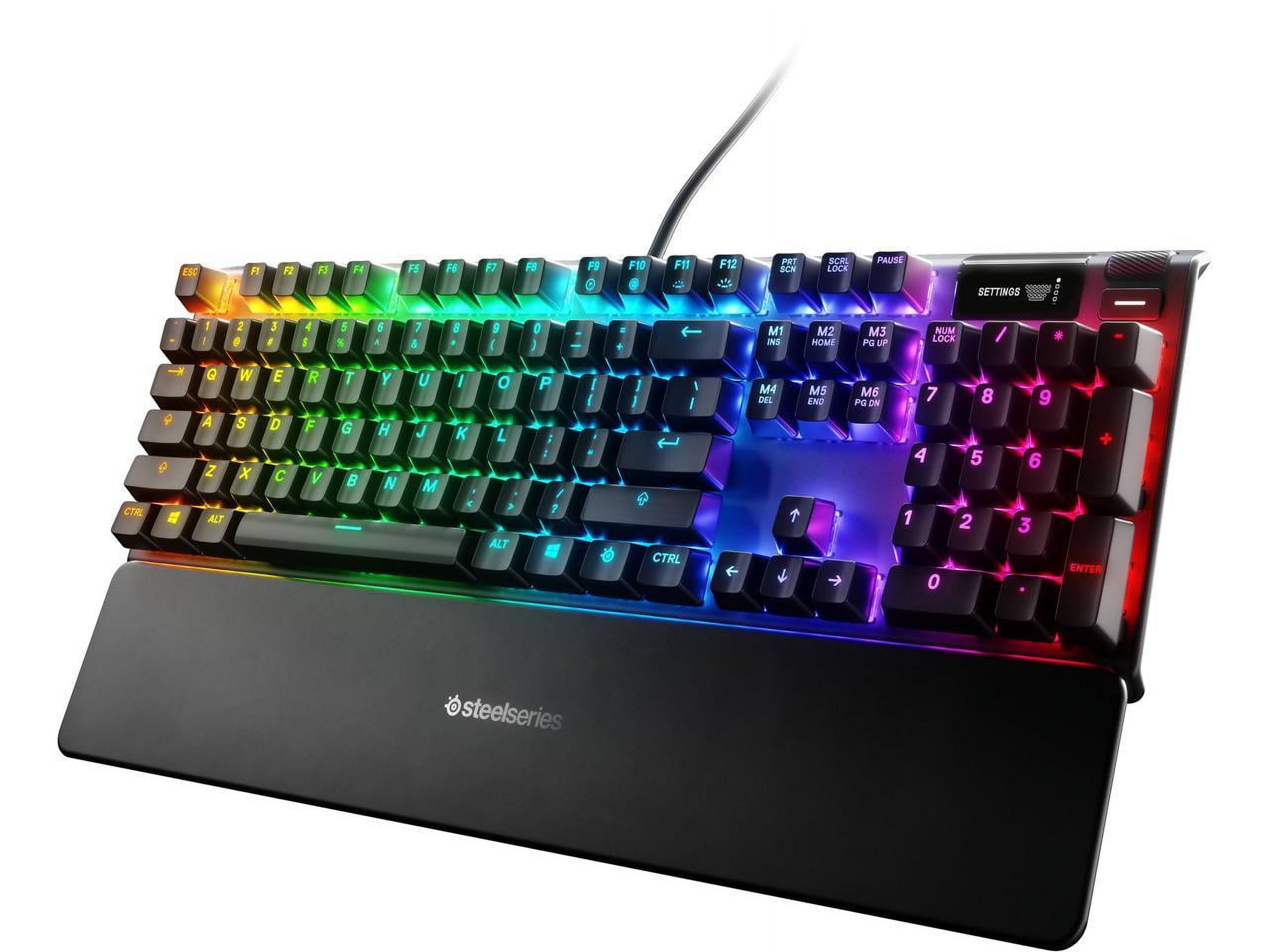 SteelSeries Apex Pro Mechanical Gaming Keyboard – Adjustable