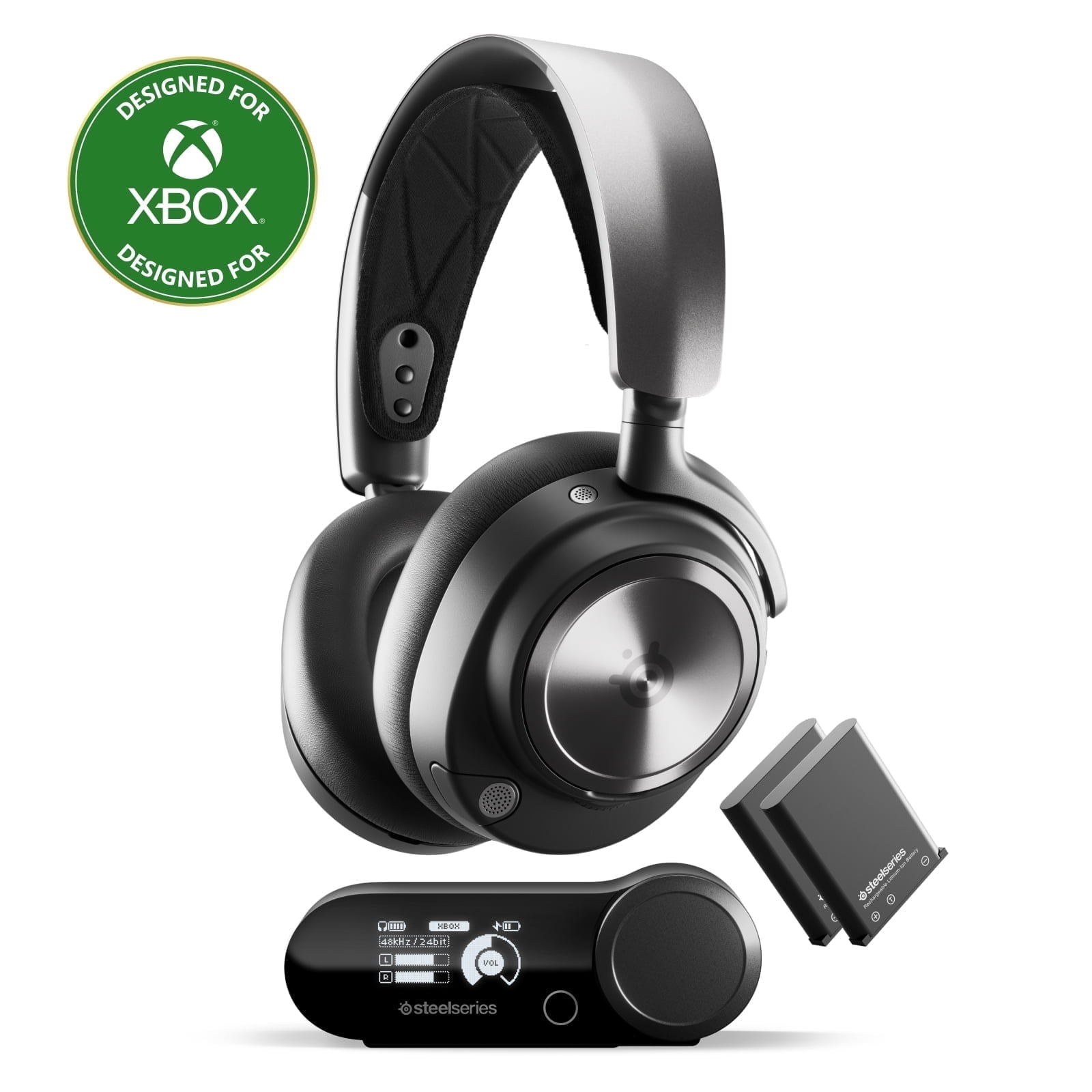 SteelSeries Arctis Nova Pro Headphones, Wireless Gaming for Xbox