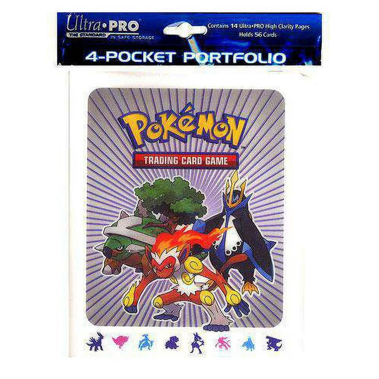 Pokemon Diamond & Pearl 4-Pocket Binder - Walmart.com