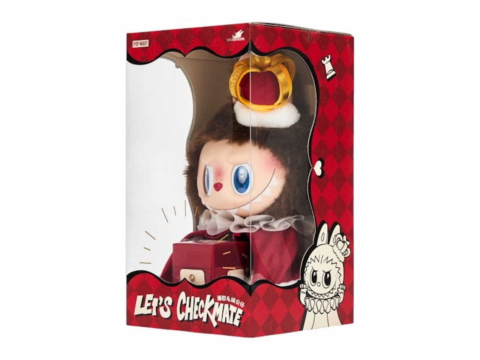Pop Mart Labubu The Monsters Let's Checkmate Series Vinyl Plush