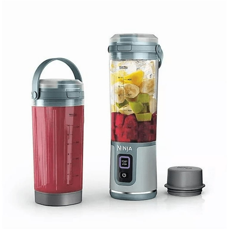 Portable Blender Ninja Blast 18oz. Two LIDS AND VESSELS Included