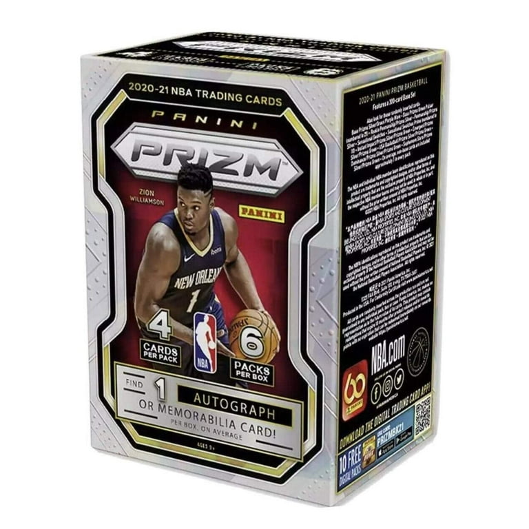 Panini Prizm 2020-21 NBA Basketball Retail Trading Cards Blaster