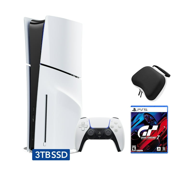 PlayStation 5 Slim Disc 3TB SSD Edition Bundle with Gran Turismo 7