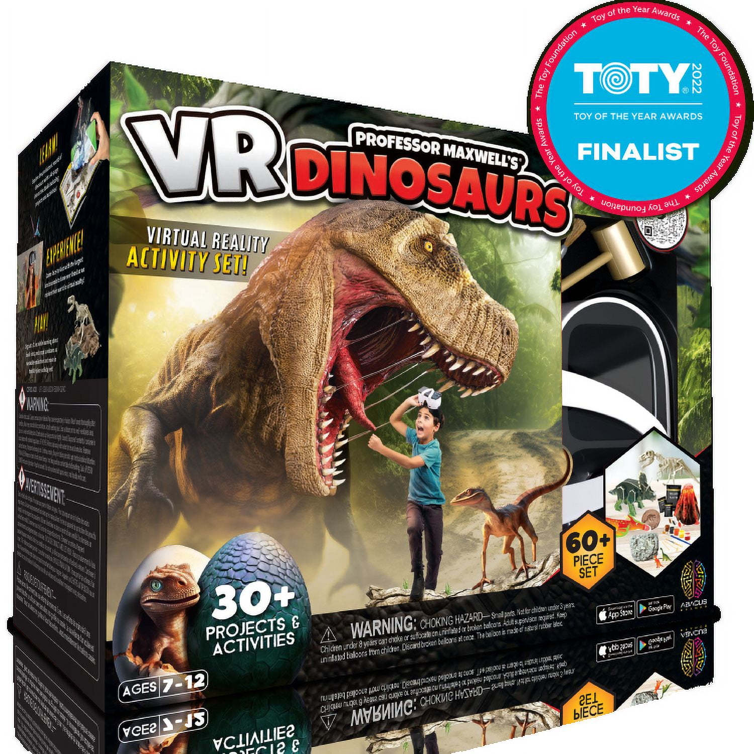 Abacus Brands Professor Maxwell's VR Dinosaur Activity Kit