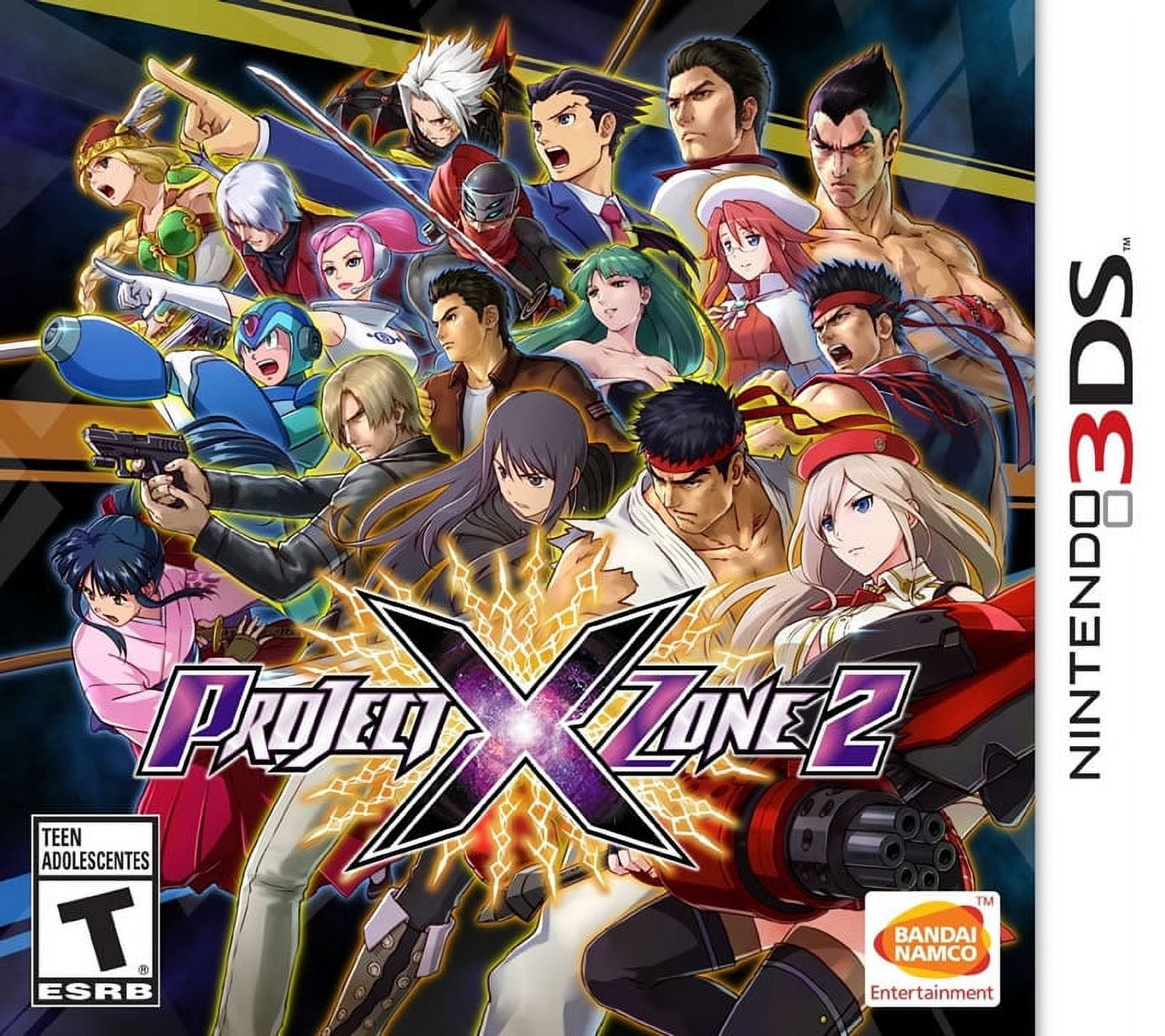 Project X Zone 2, Namco, Nintendo 3DS, 722674700641 - Walmart.com