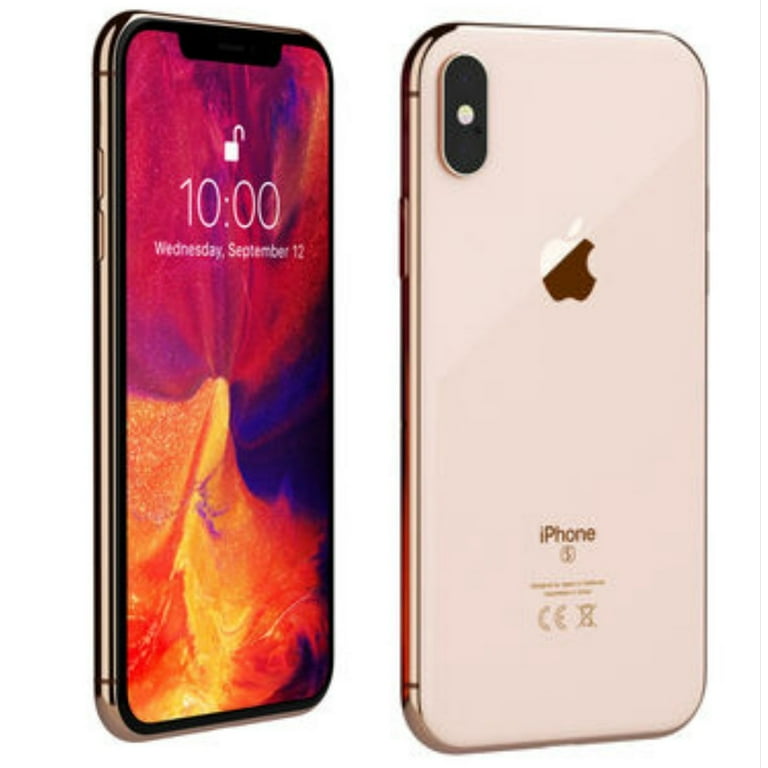 Pre-Owned Apple iPhone XS 64GB Gold (Unlocked) Used - Walmart.com