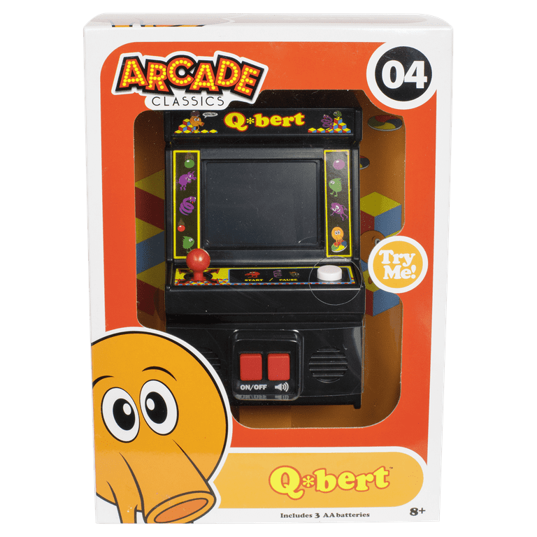 Q*bert Mini Arcade Game - Walmart.com