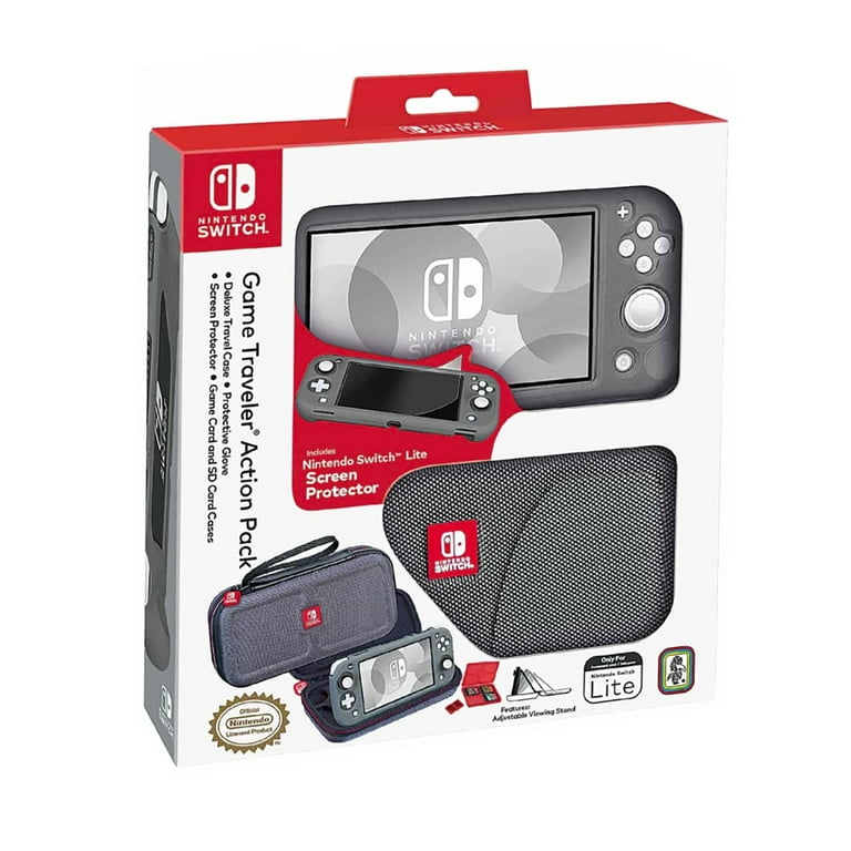 RDS Industries - Nintendo Switch Lite Deluxe Traveler Action Pack