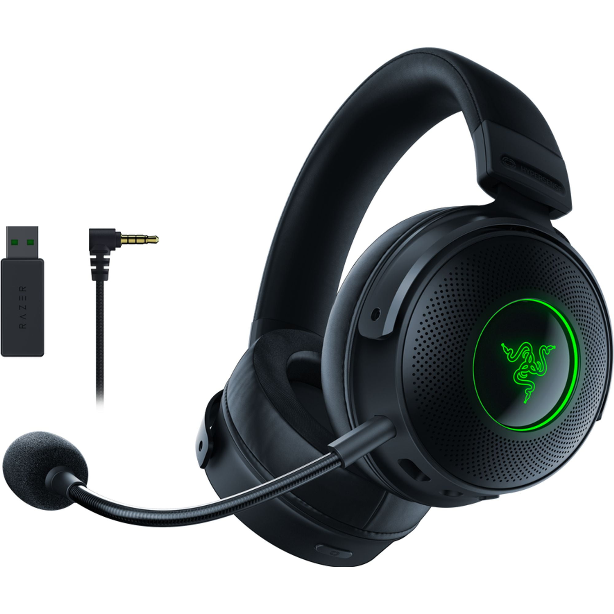 Razer Kraken V3 Pro Wireless Gaming Headphones, 2.4GHz, Haptics