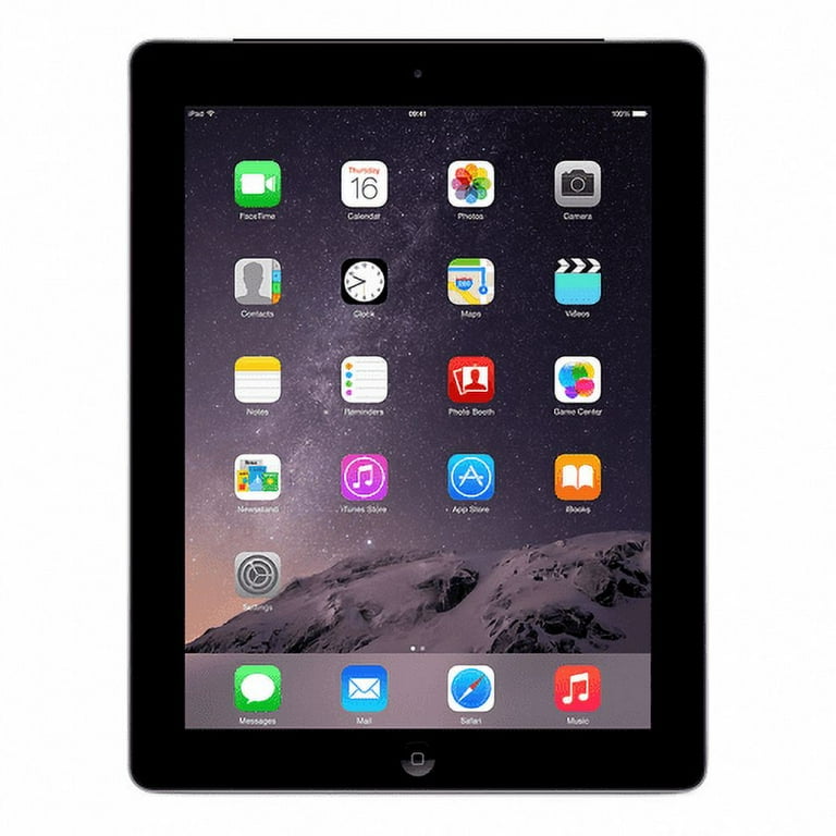 Restored Apple iPad 4 16GB Black Retina Display Wi-Fi MD510LL/A