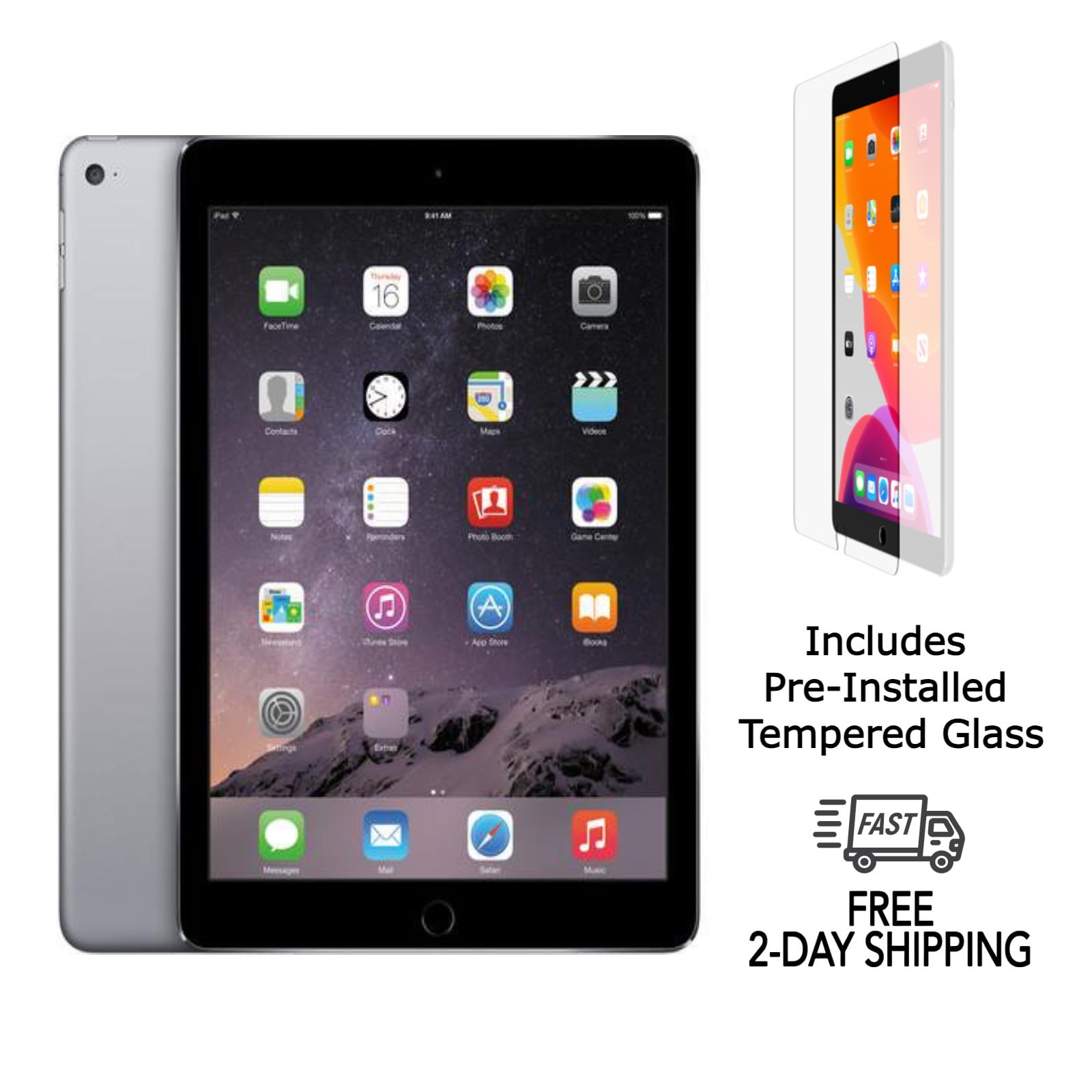 美品】iPad Air2 32GB シルバー オマケ付 iPad Air2 64GB Wi-Fi