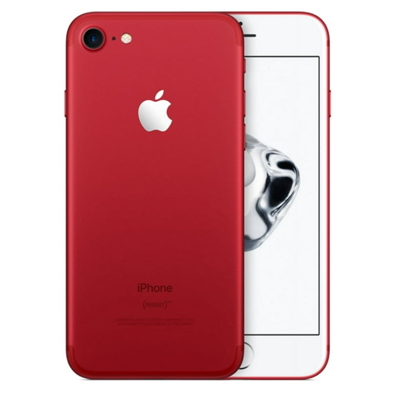 Restored Apple iPhone 7 256GB Red - Unlocked GSM (Refurbished