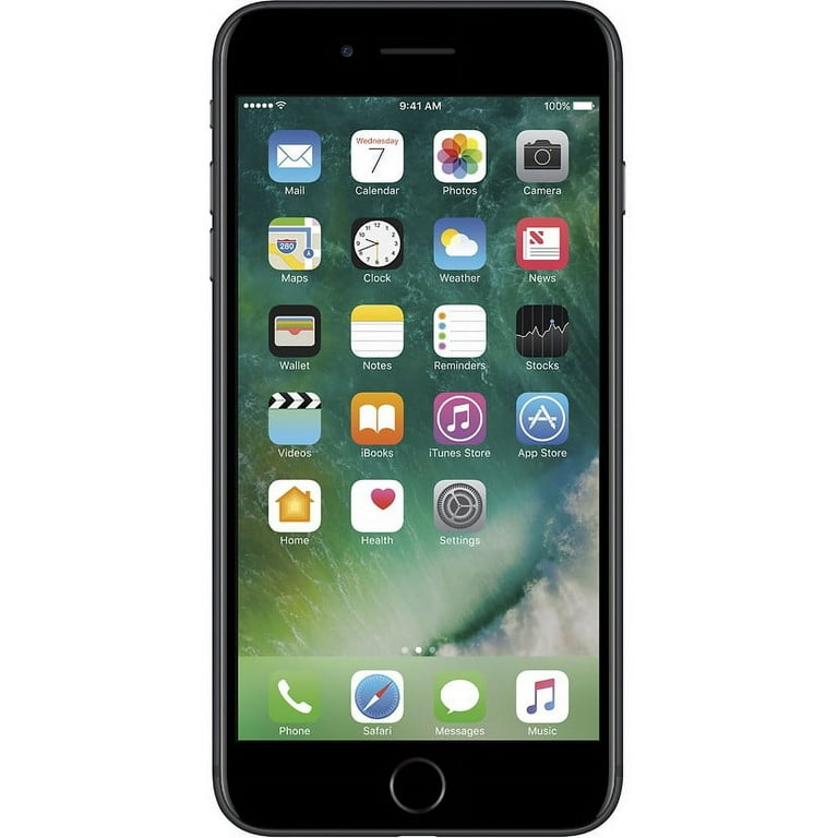 Restored Apple iPhone 7 Plus 128GB, Black - Unlocked GSM/CDMA