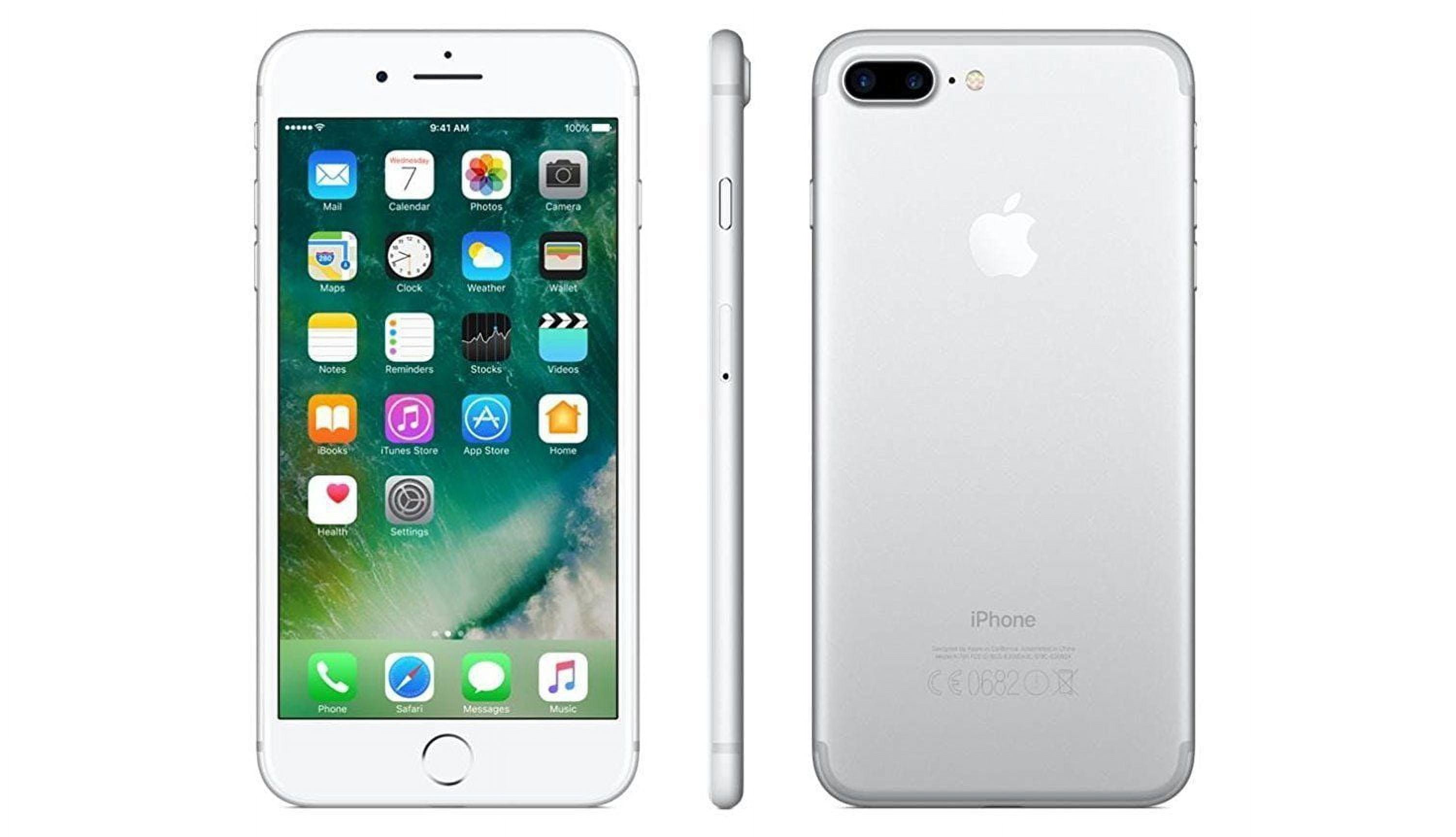 Restored Apple iPhone 7 Plus 32GB, Silver - Unlocked GSM
