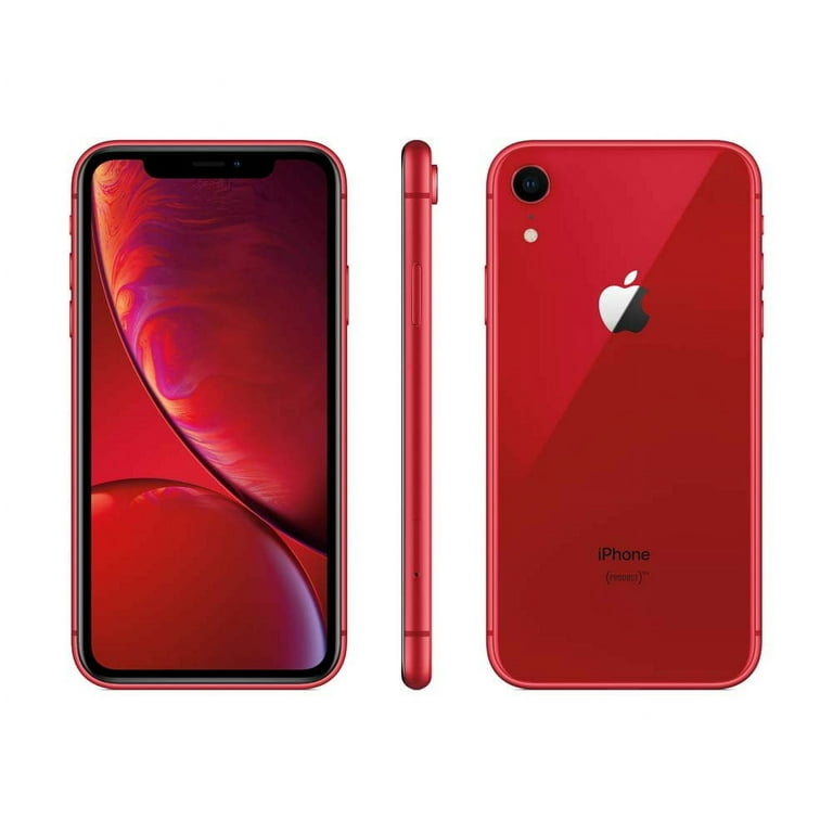 Restored Apple iPhone XR 64GB (PRODUCT) Red LTE Cellular AT&T