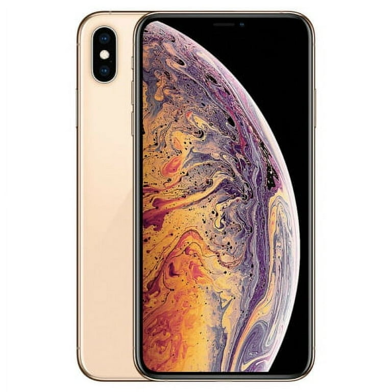 Restored Apple iPhone XS Max 64GB Gold LTE Cellular Straight Talk