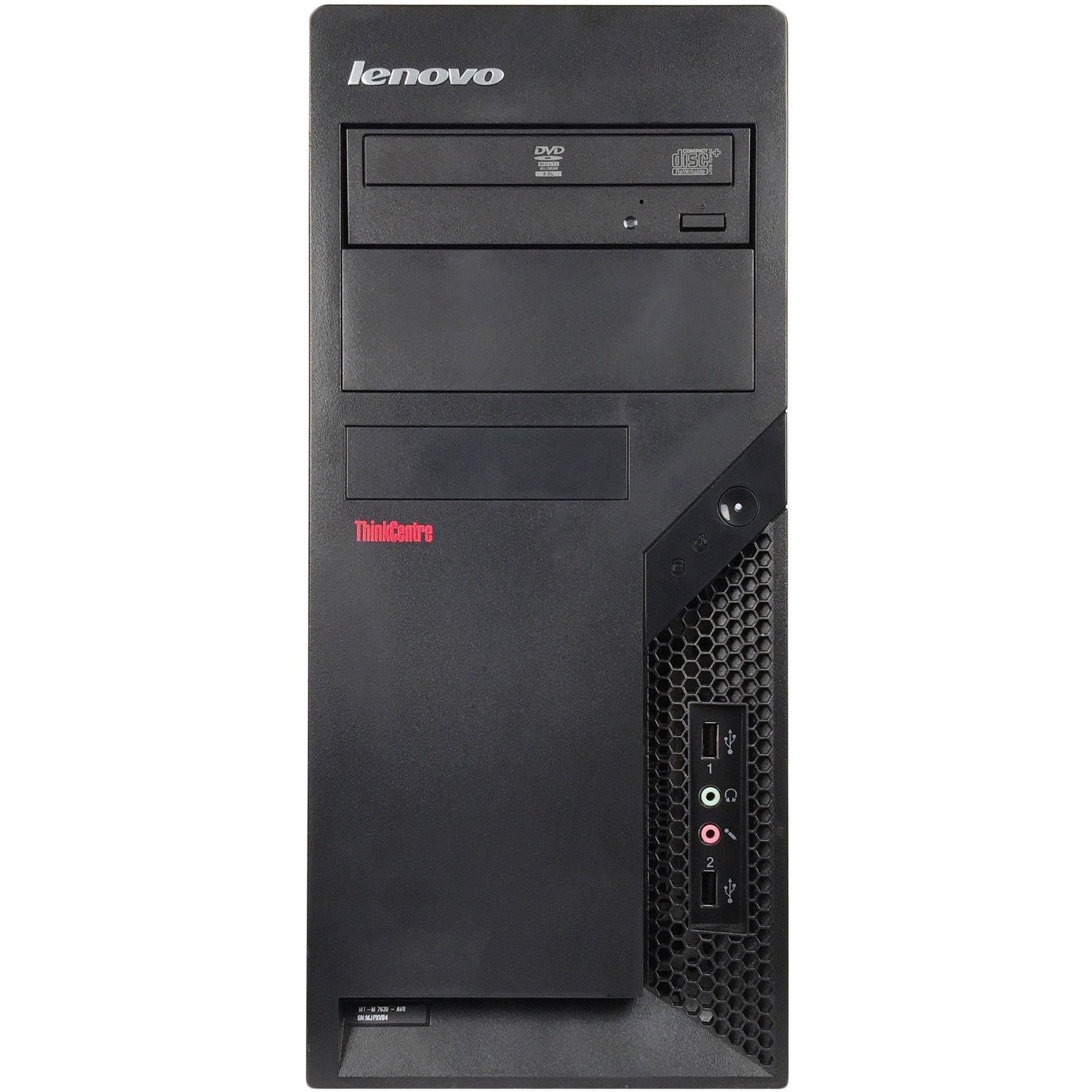 Restored Lenovo ThinkCentre M58P Tower Desktop PC with Intel Core
