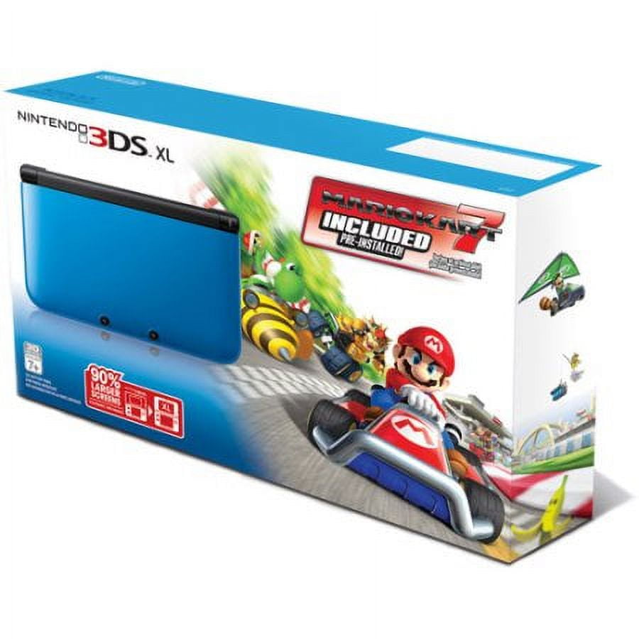 Restored Nintendo 3DS XL Handheld Console W/ Mariokart 7 Pre