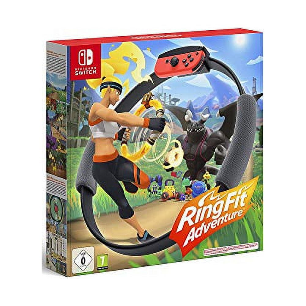 Nintendo Ring Fit Adventure, Fitness Exercise Game, Explore Worlds