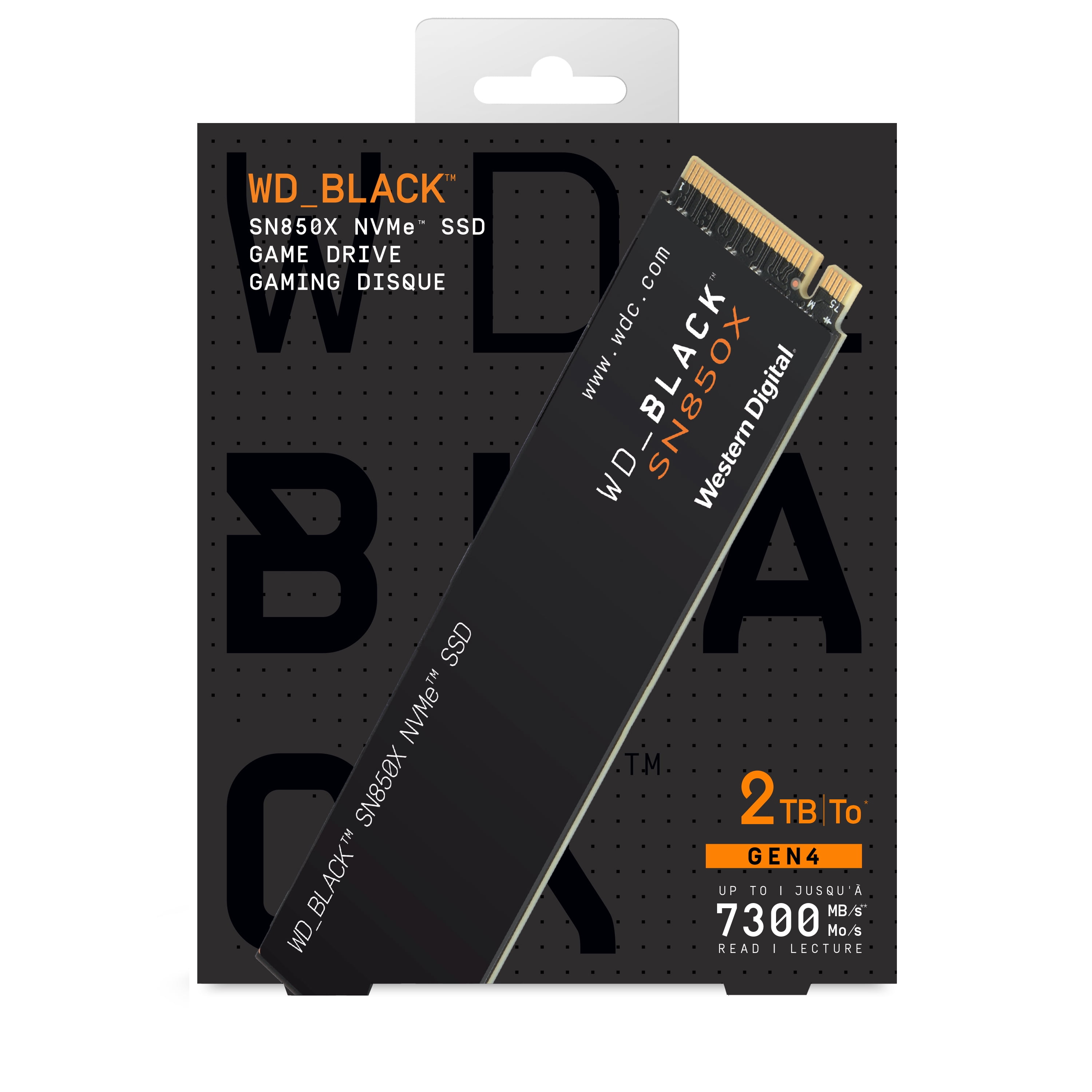 WD_BLACK SN850X 2TB NVMe Internal SSD, Fast Gaming, Top