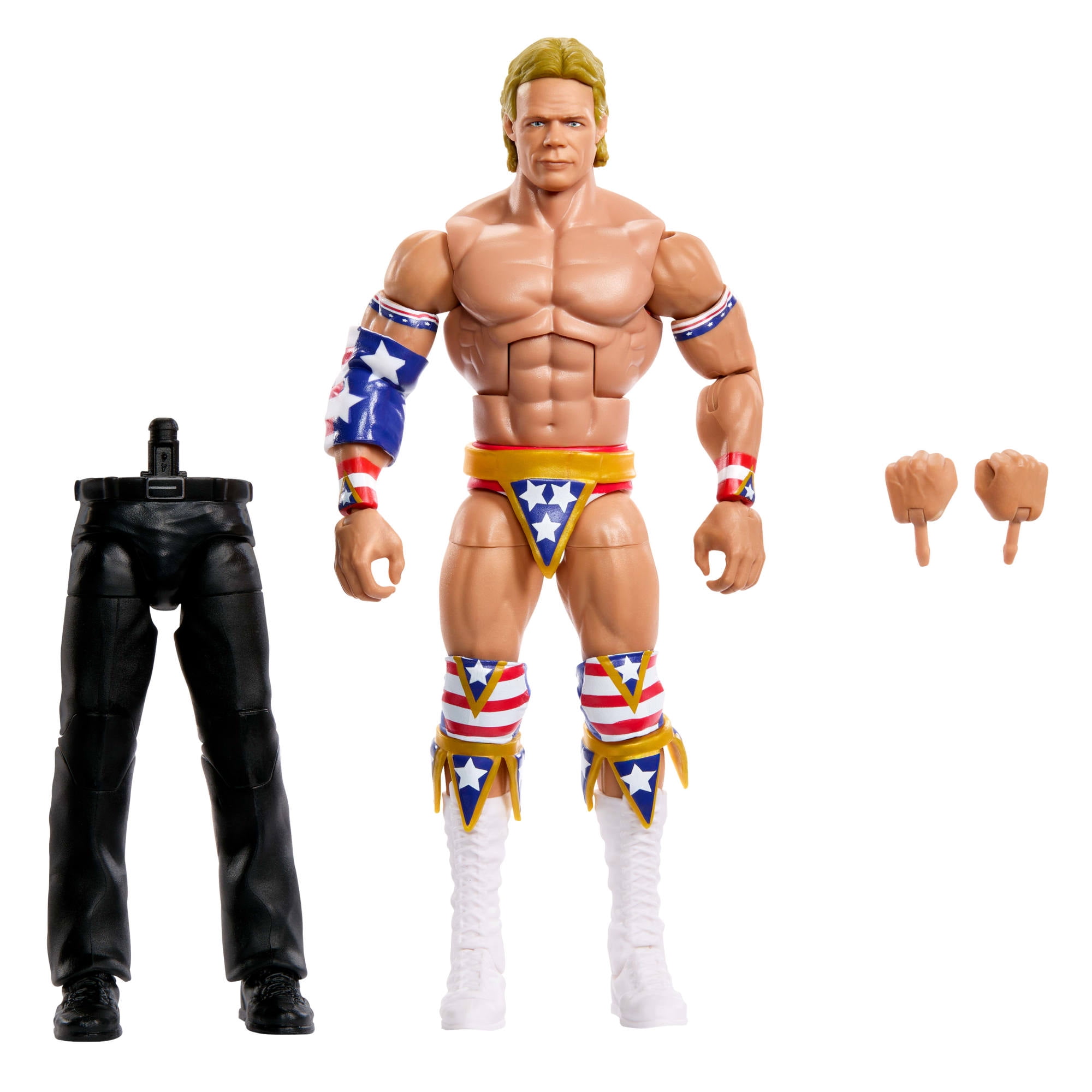 WWE Action Figure Elite Collection SummerSlam Lex Luger with Build