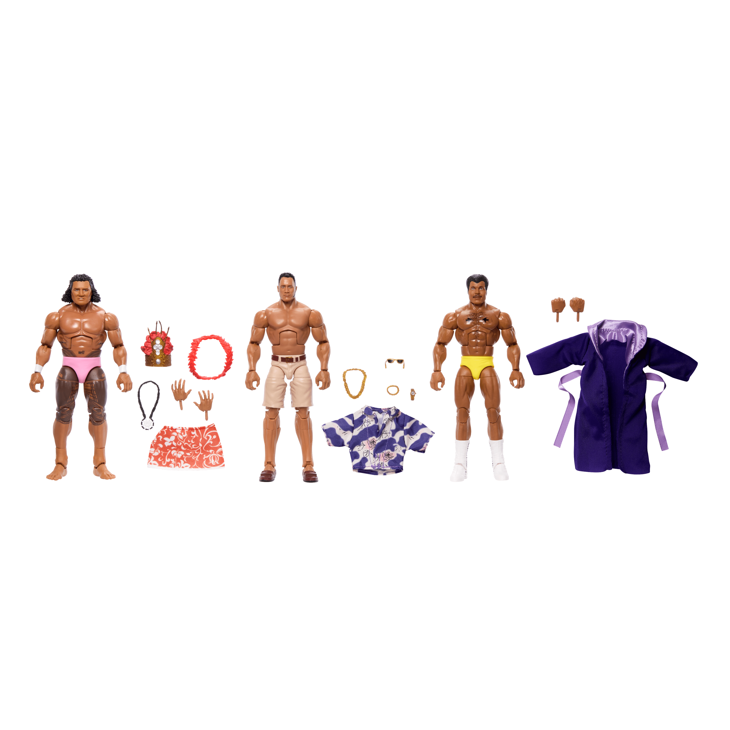 WWE Elite Action Figure Generations: The Rock, Rocky Johnson
