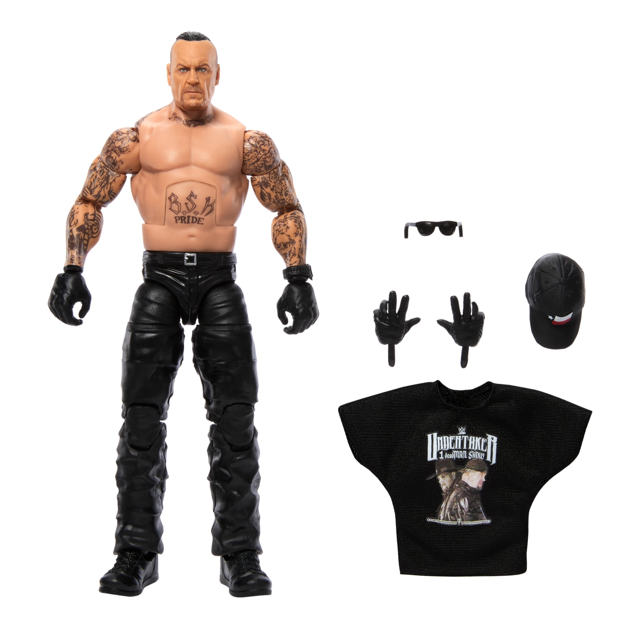 WWE Elite Collection 6-inch Articulated Undertaker Figure with