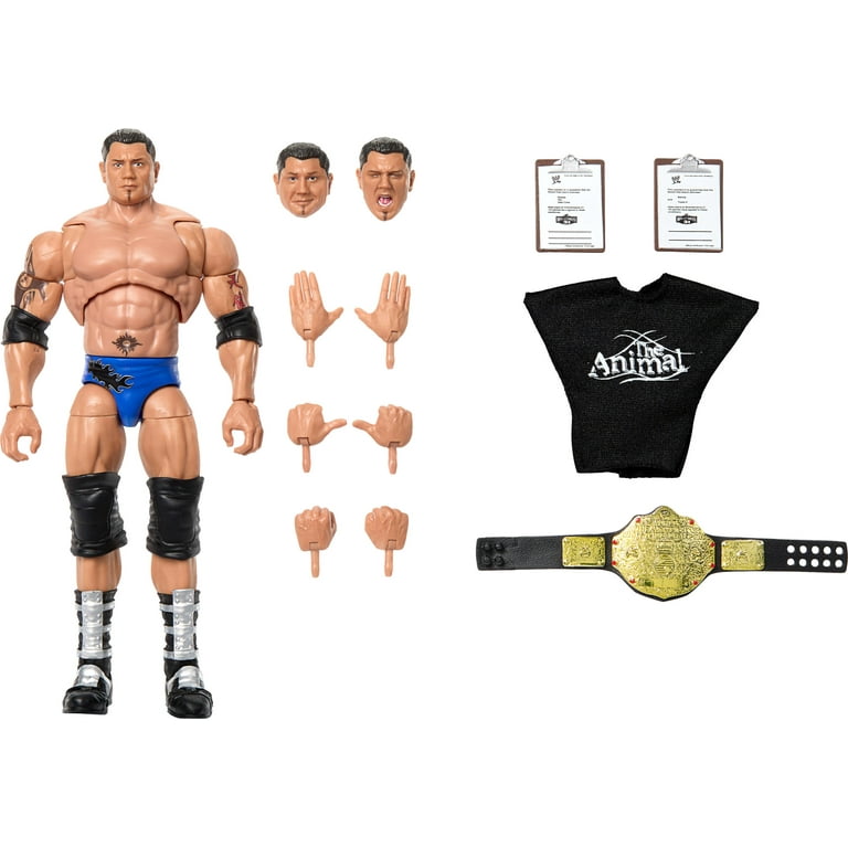 WWE Ultimate Edition Batista Action Figure & Accessories Set, 6