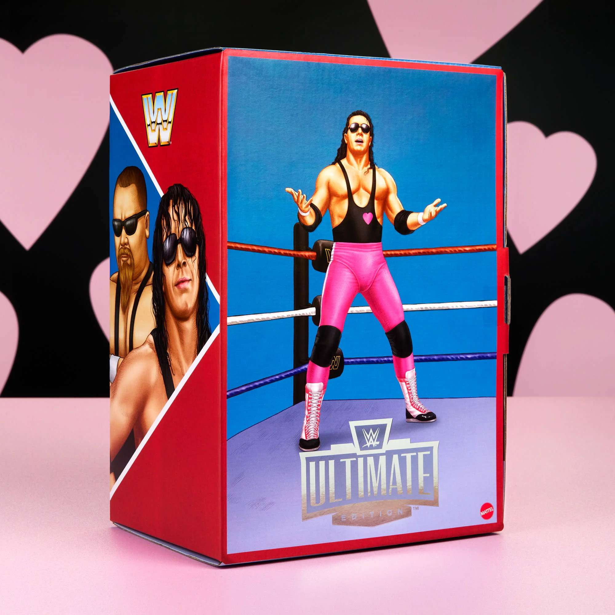WWE Wrestling Coliseum Collection Hart Foundation Action Figure 2