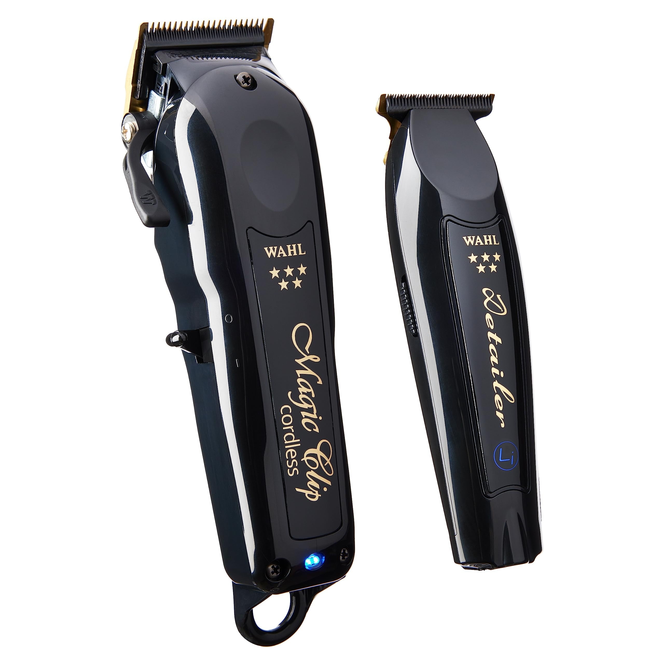 WAHL PROFESSIONAL Cordless Barber Combo, Magic Clip and Detailer