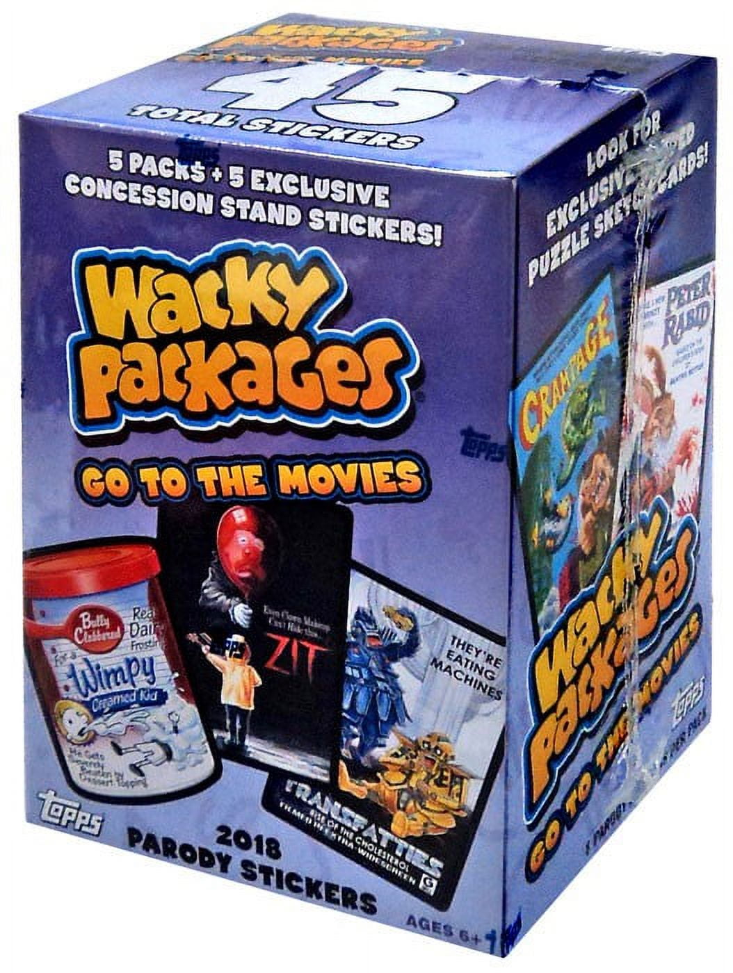 Wacky Packages Go to the Movies Go to the Movies Trading Card