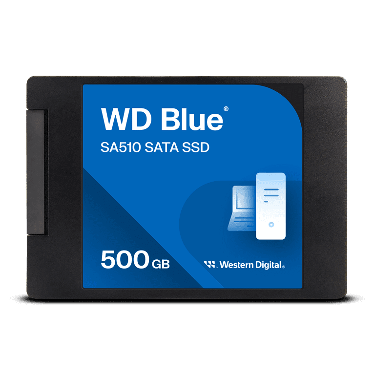 Western Digital 500GB WD Blue SA510 Hard Disk, SATA SSD, Internal