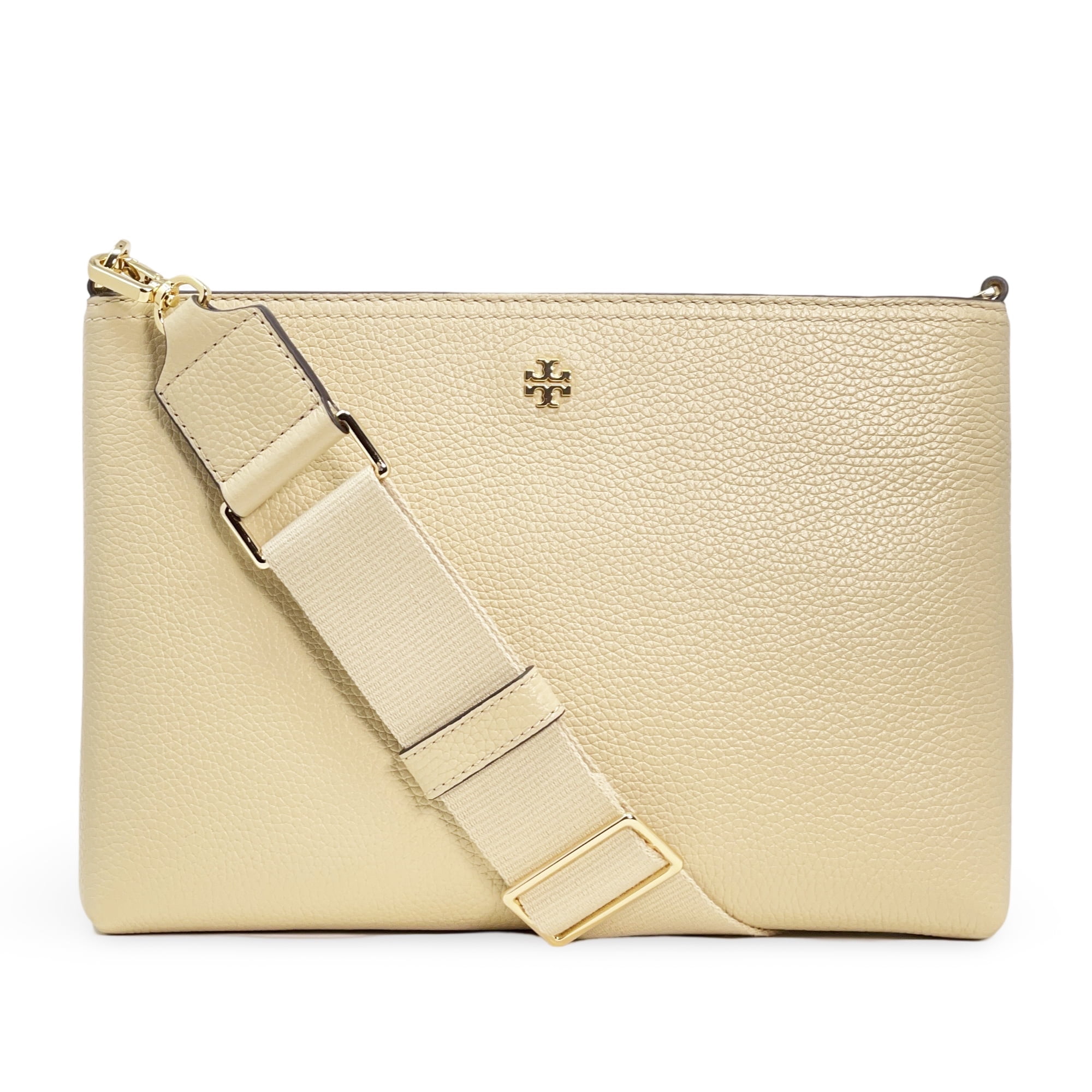 Tory Burch Women's Blake Medium Pebbled Leather Top-Zip Swingpack