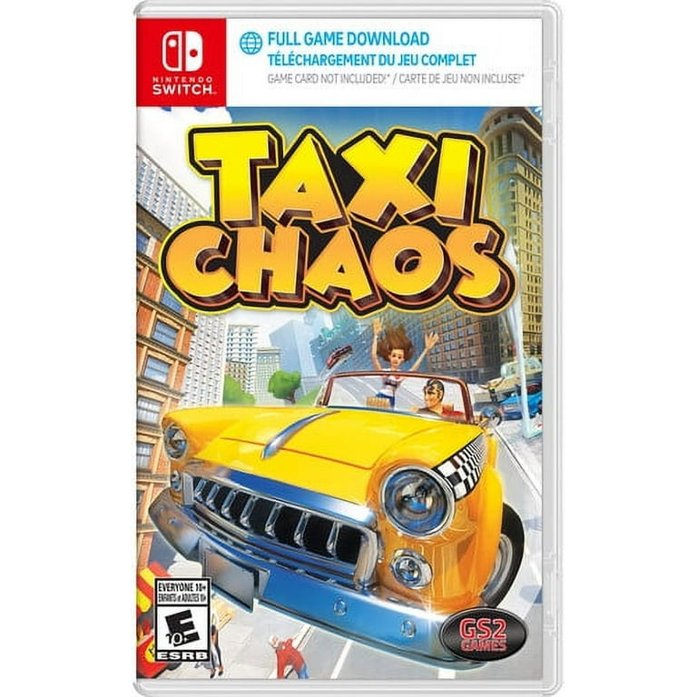Nintendo Switch Game - Taxi Chaos (Code in a Box) - Walmart.com