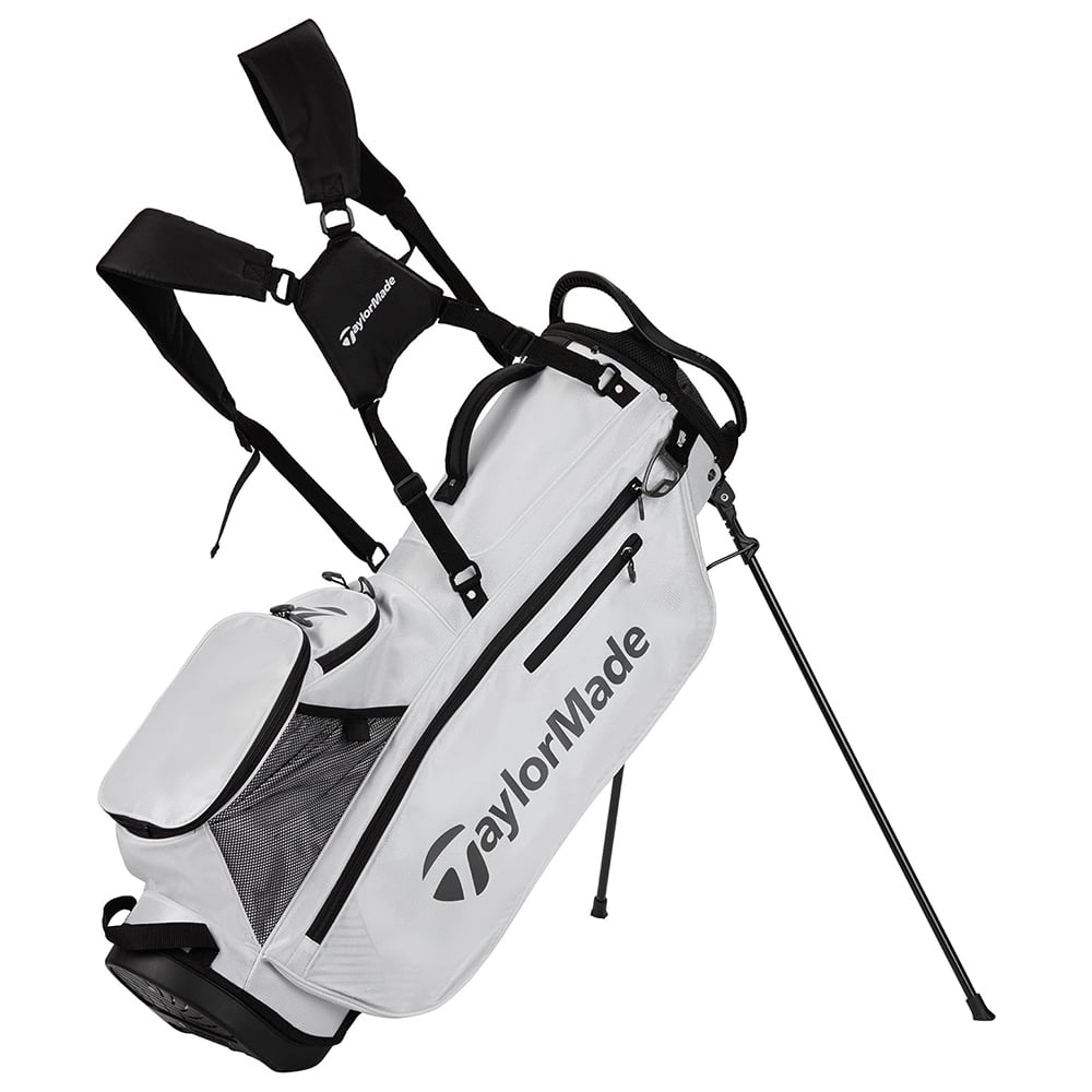 TaylorMade 2023 Pro Stand Golf Bag with Pouch, White - Walmart.com