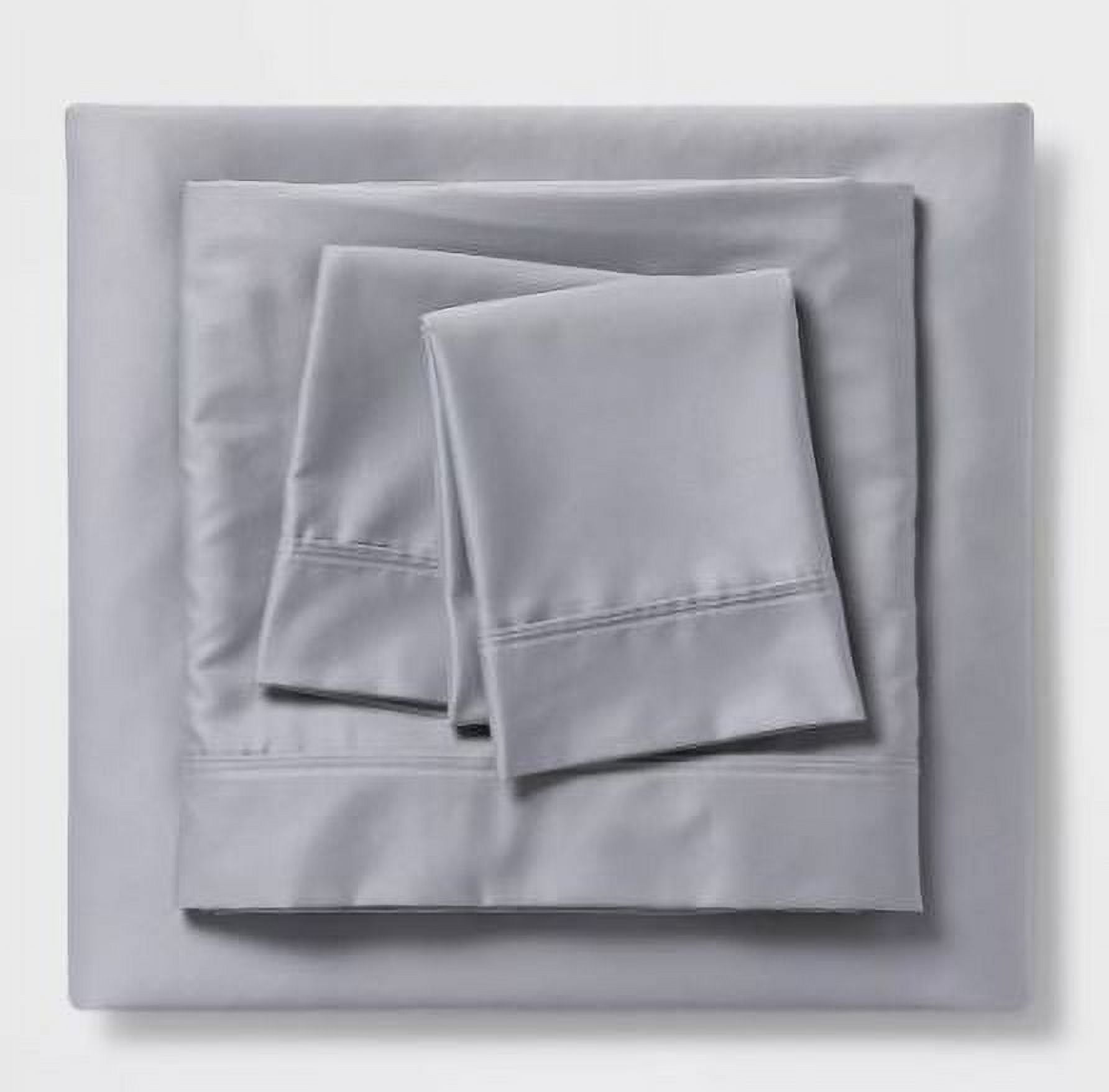 Threshold Queen Size 500 Thread Count Tri-Ease Bed Sheet Set in