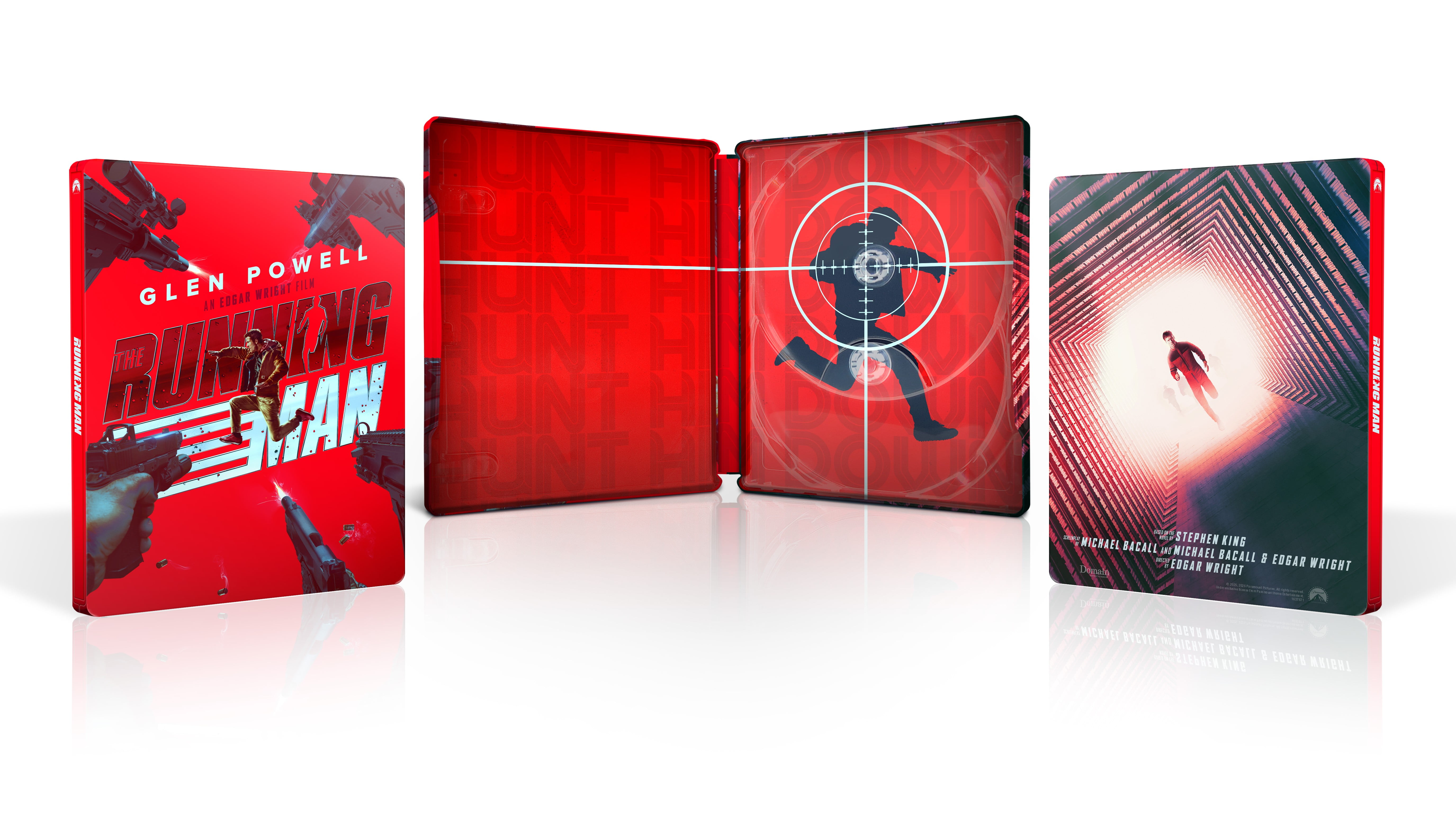 Running Man (2025) (Steelbook) (4K Ultra HD) Paramount Pictures
