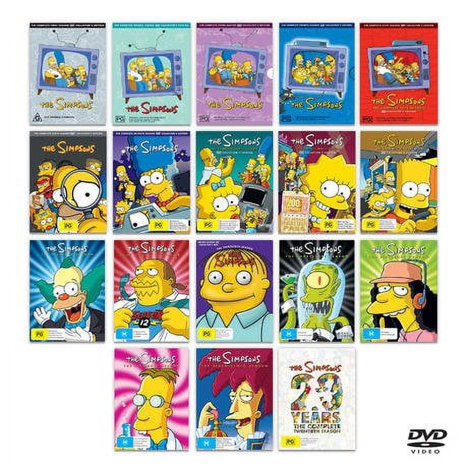 The Simpsons Complete Series Ultimate Collection Seasons 1-17