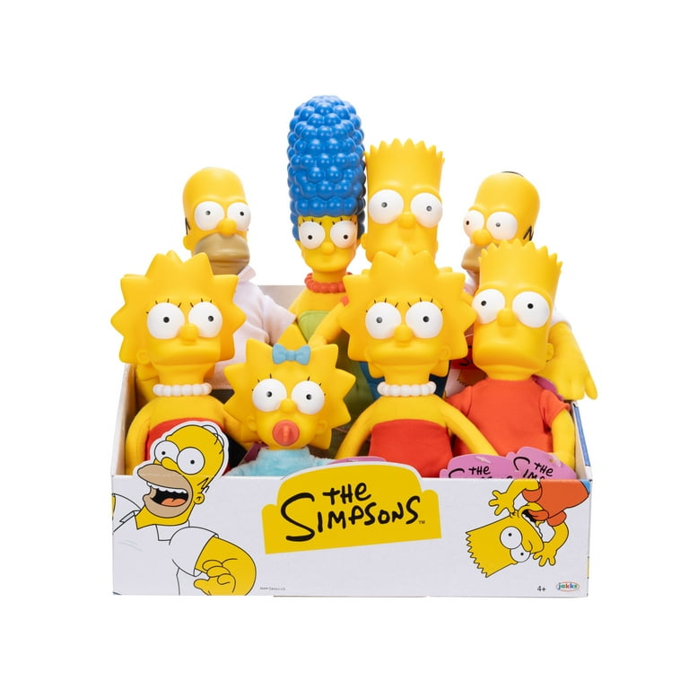 The Simpsons Basic 9 inch Scale Plush Assortment - Walmart.com