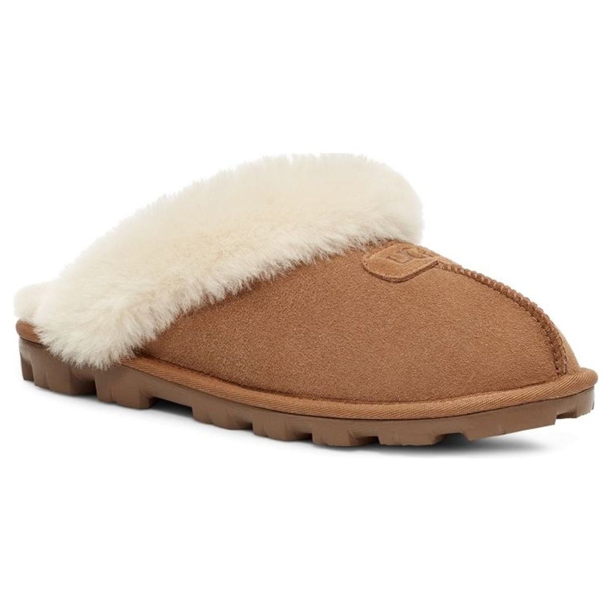 UGG Women's Coquette Chestnut Sheepskin Slippers, Style: 5125-CHE