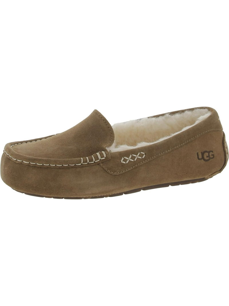 Ugg Womens Ansley Suede Slip On Loafers - Walmart.com