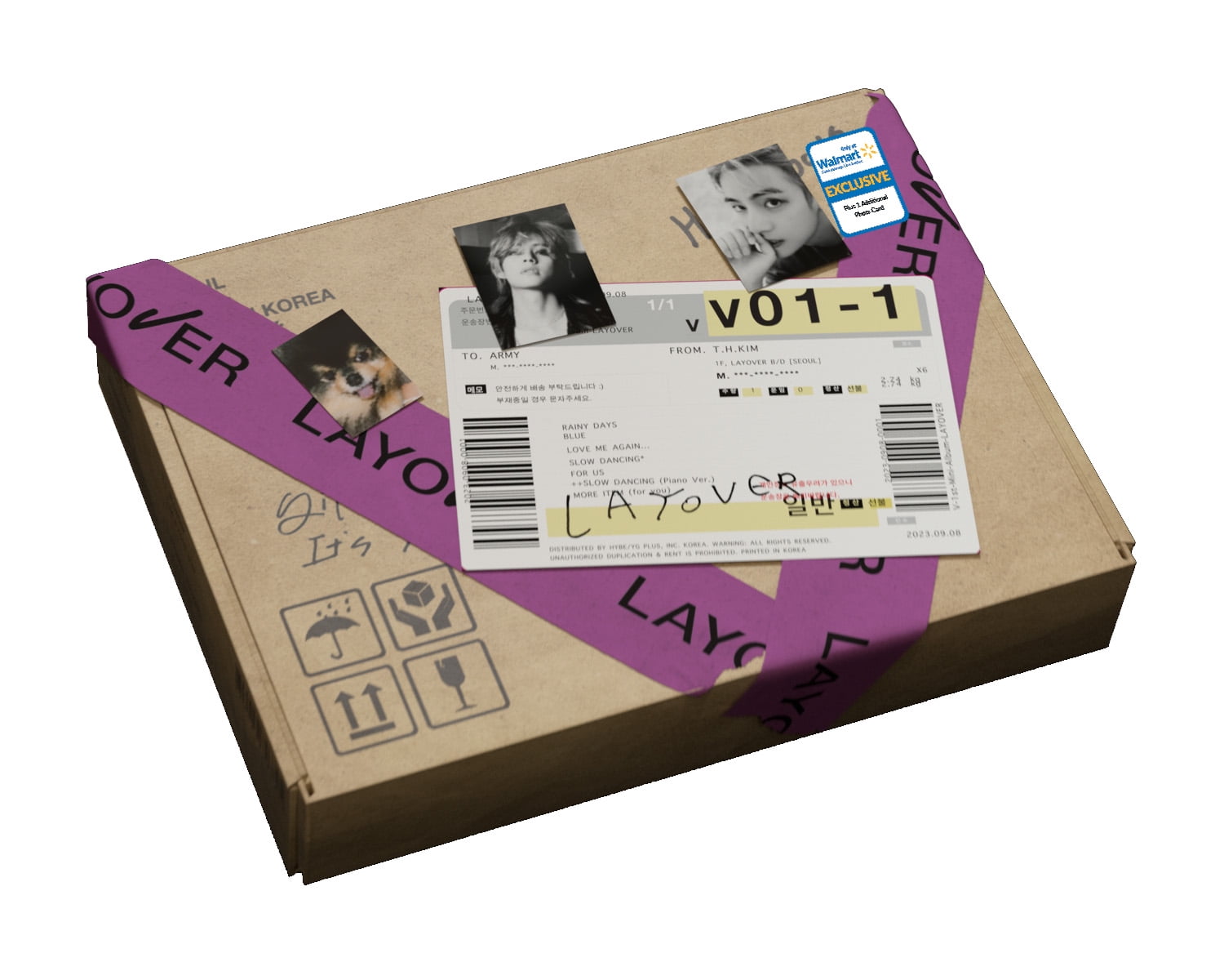 V (BTS) - V 'Layover' 3 (Walmart Exclusive) - Music & Performance