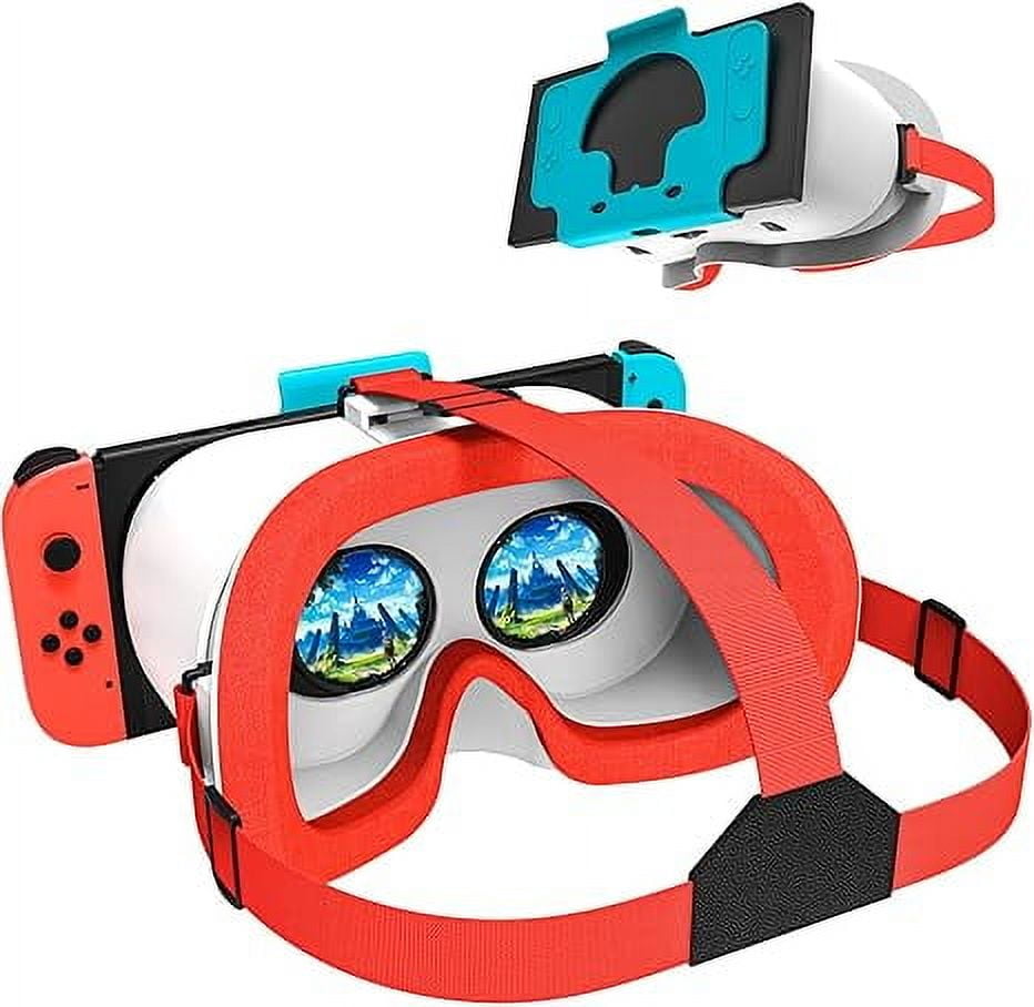 VR Headset Designed for Nintendo Switch & Switch OLED Console with